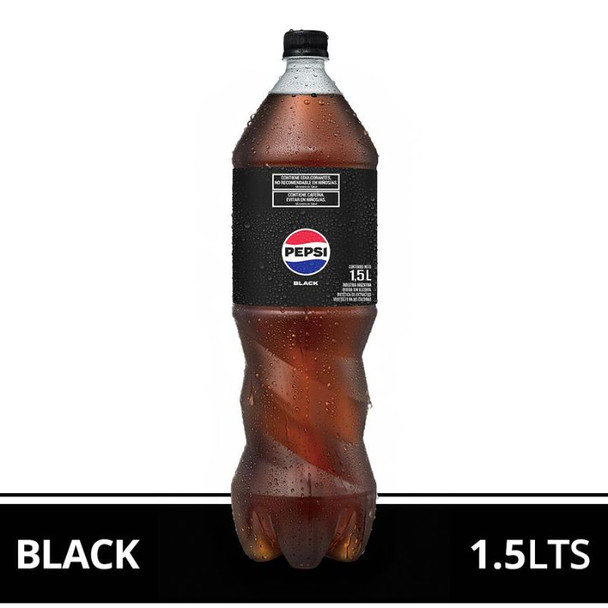 Pepsi Light Black Soda Bottle, 1.5 L / 50.72 fl oz