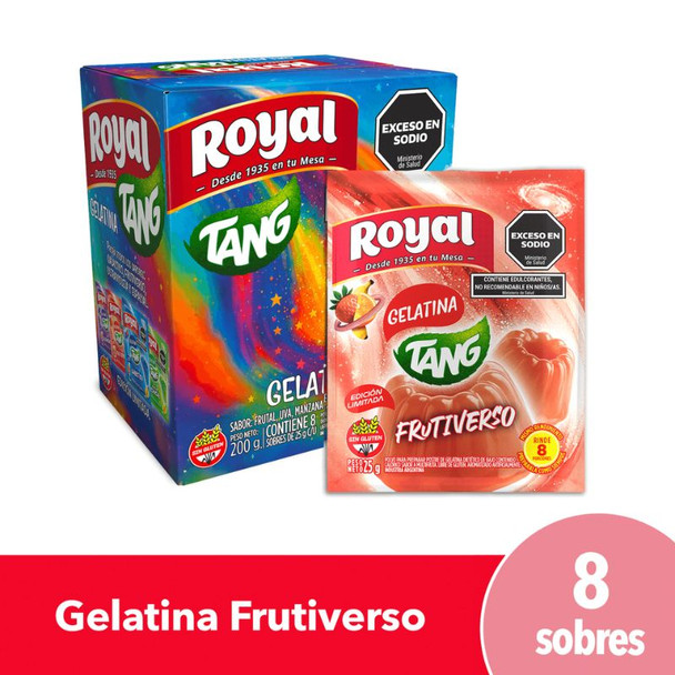 Royal Tang Frutiverso Multifruta Jelly Mix, 200 g / 7.05 oz (box of 8)