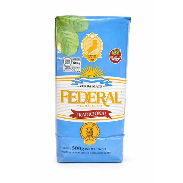 Federal Traditional Yerba Mate Gluten Free, 500 g / 17.64 oz