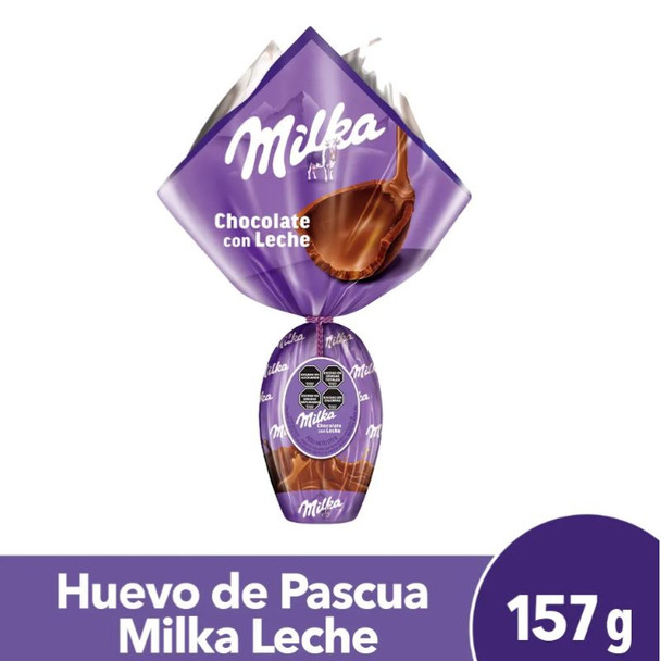 Milka Milk Chocolate Easter Egg, 157 g / 5.54 oz