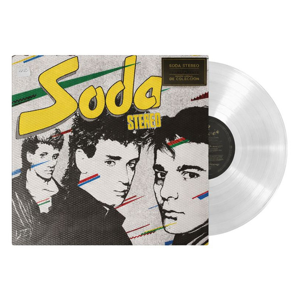 Soda Stereo Transparent Vinyl LP Limited Collector’s Edition
