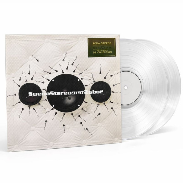 Soda Stereo Sueño Stereo Transparent Vinyl 2LP Limited Edition