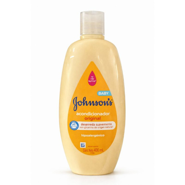 Johnson’s Baby Conditioner Original Hypoallergenic with Glycerin, 400 ml / 13.5 fl oz