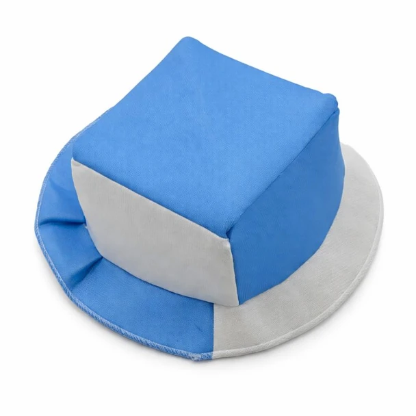 Argentina Party Hat Celeste White Structured Crown Football Fan Accessory