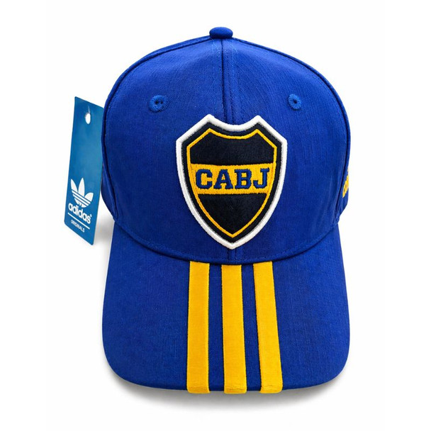 Adidas Boca Juniors Adjustable Cap Embroidered Logo Snapback Hat