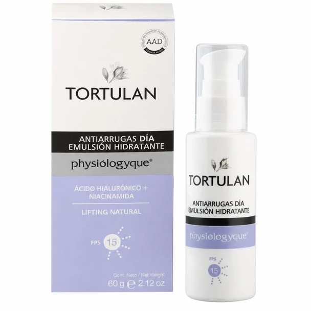 Tortulan Anti-Wrinkle Day Moisturizing Emulsion SPF15, 60 g / 2.12 oz