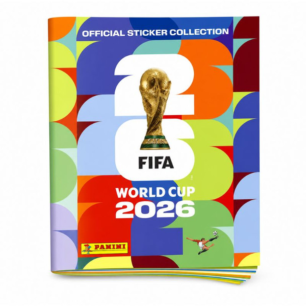 Panini FIFA World Cup Sticker Album 2026 Official Licensed, Collectible Figurine Album for Kids and Adults Copa Mundial