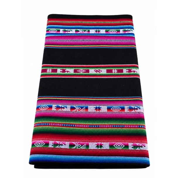 Aguayo Estrella Traditional Andean Textile Blanket 2.20 x 1.10 m (Various Designs)