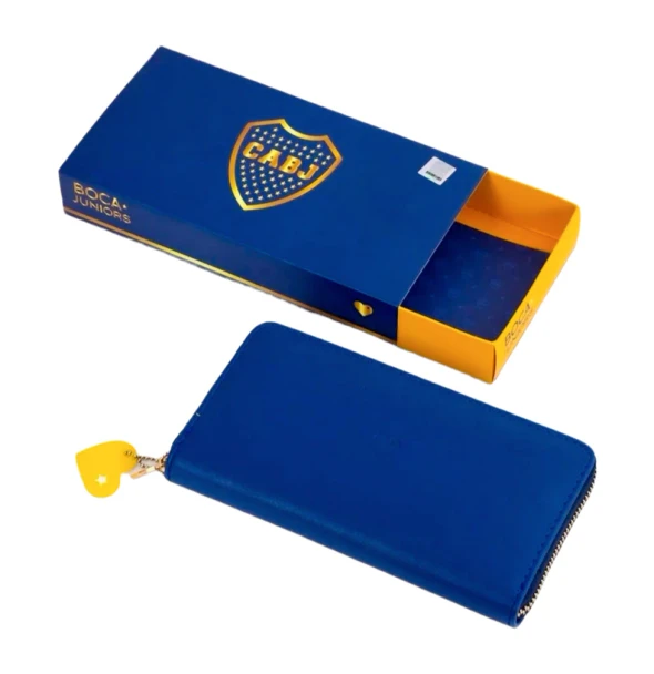 Boca Juniors Official Licensed Women’s Wallet Zip Around