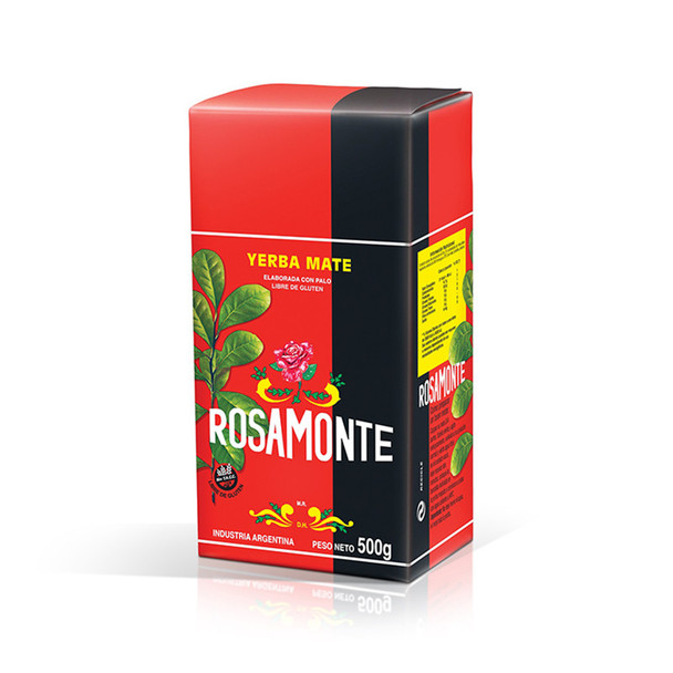 Rosamonte Traditional Yerba Mate with Stems Gluten Free, 500 g / 1.10 lb