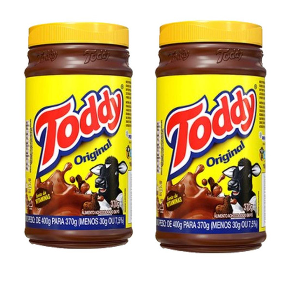Toddy Original Chocolate Drink Mix with Calcium & Vitamins, 370 g / 13.05 oz (pack of 2)