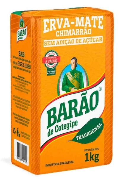 Barao Traditional Chimarrao Yerba Mate, 1 kg / 35.27 oz