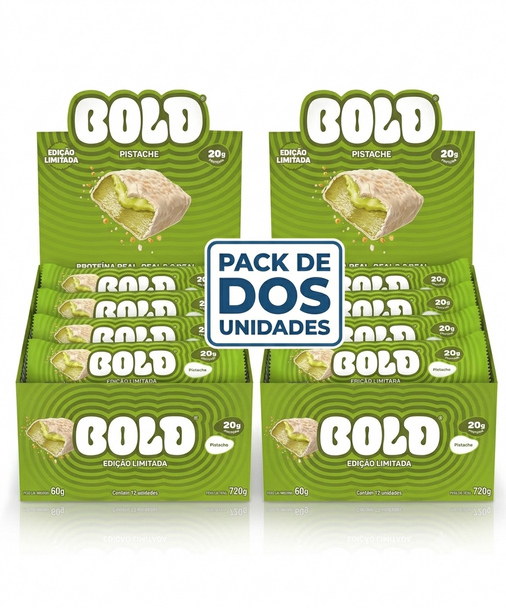 Bold Pistachio Protein Bar Display Box, 720 g / 25.40 oz (pack of 2)
