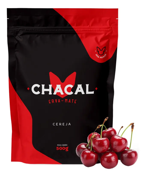 Chacal Premium Cherry Tereré Yerba Mate, 500 g / 17.64 oz