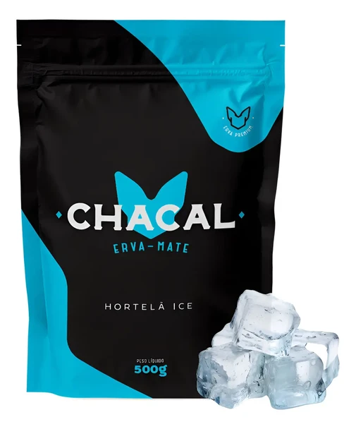 Chacal Premium Tereré Yerba Mate Mint Ice, 500 g / 17.64 oz