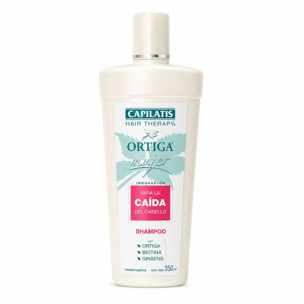 Capilatis Shampoo for Hair Loss with Nettle, Biotin & Ginseng, 350 ml / 11.8 fl oz