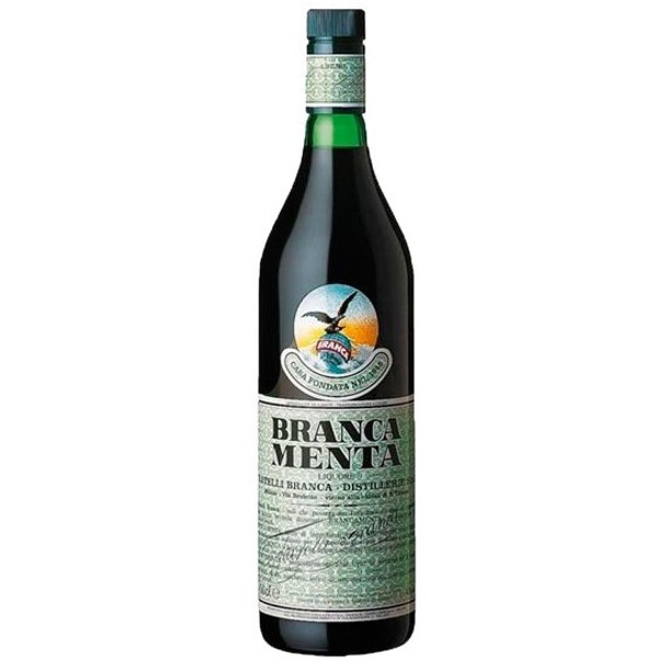 Fernet Branca Ricetta Italiana Bitter Amaro Herbal Infusion Liqueur Mint Flavor (750 ml / 25.4 oz)