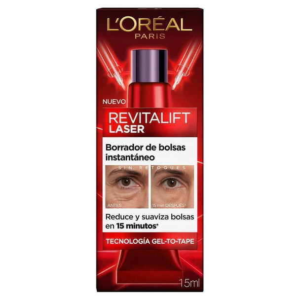 L'Oréal Paris Revitalift Laser Instant Eye Bag Eraser, 15 ml / 0.53 oz