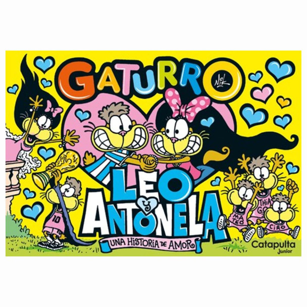 Gaturro: Leo & Antonela - A Love Story by Nik Children's Book (Spanish Edition, Paperback)