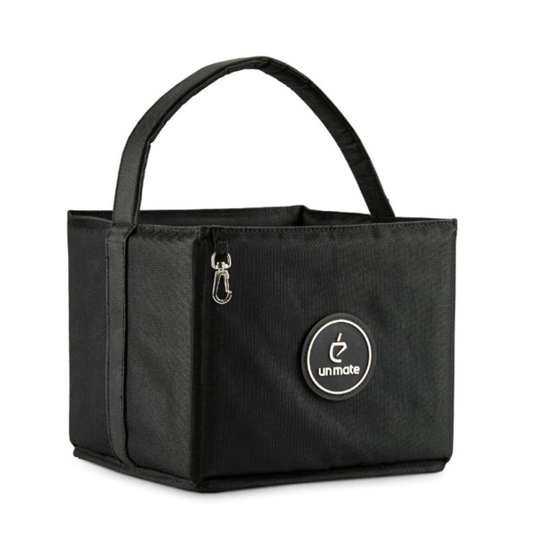 Un Mate Waterproof Yerba Mate Carrying Bag with Internal Compartments - Black