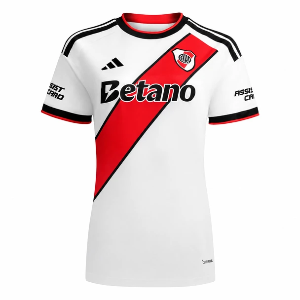 Adidas River Plate Home Jersey 26/27 – Women’s Fan Version Climacool