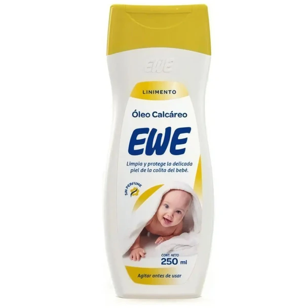 Ewe Oleo Calcáreo – Gentle Skin Protection & Hydration, 250 ml / 8.45 fl oz