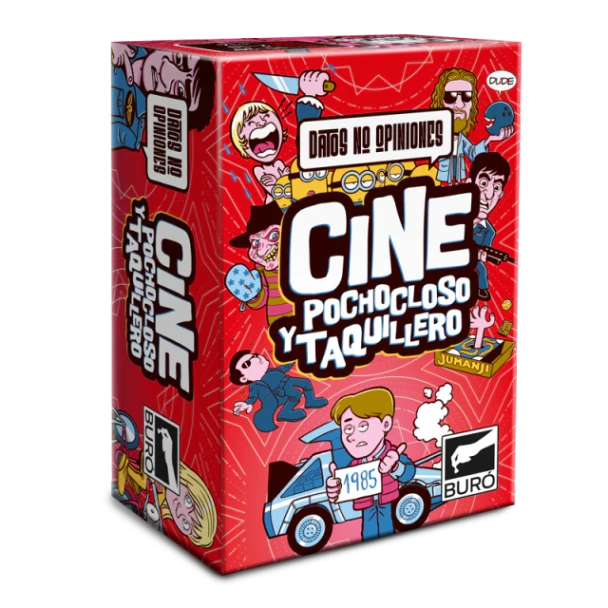 Buró Datos No Opiniones: Cine Pochocloso y Taquillero Trivia Card Game (Spanish Edition)
