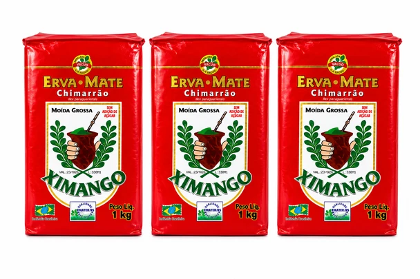 Ximango Moida Grossa Yerba Mate for Chimarrao, Gluten Free, 1 kg / 2.2 lb (pack of 3)