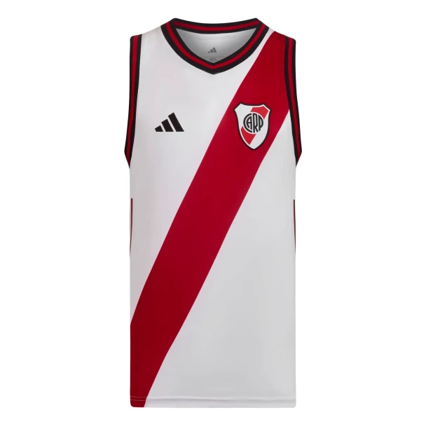 Adidas River Plate Home Basketball Jersey Camiseta de Básquet Titular 25/26