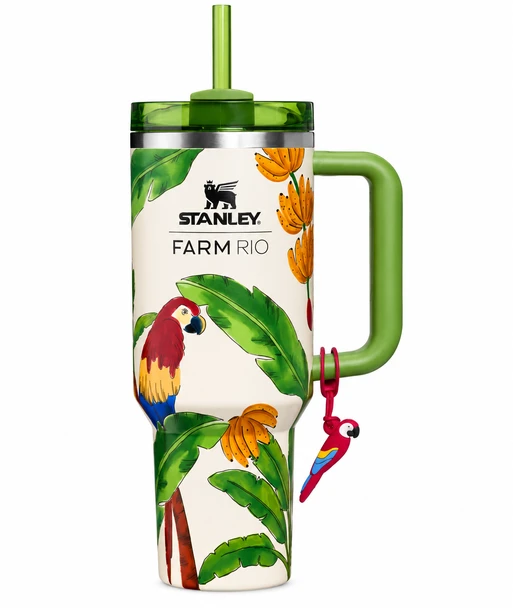 Stanley 1913 x Farm Rio Limited Edition Quencher H2.0 FlowState Tumbler – Tropical Destiny