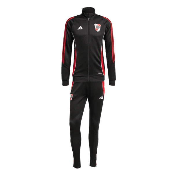 Adidas River Plate Tiro 25 Tracksuit AEROREADY Jacket & Pants – Black & Red