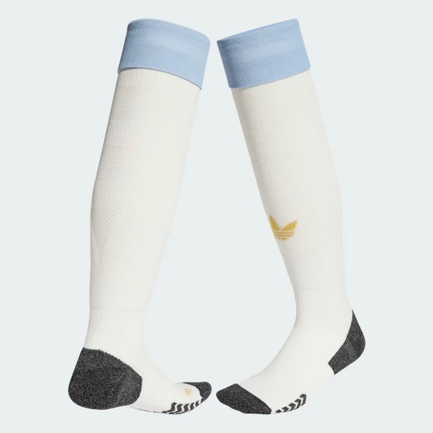 Adidas AFA Argentina Selección Nacional National Team 50th Anniversary Football Socks Medias - White & Sky Blue