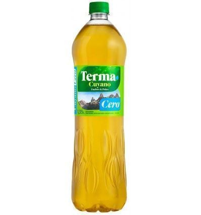 Terma Cuyano Enebro & Poleo Sin Azúcares Bitter Refreshing Drink With Herbs No Sugar Added, 1.35 l / 45.64 fl oz