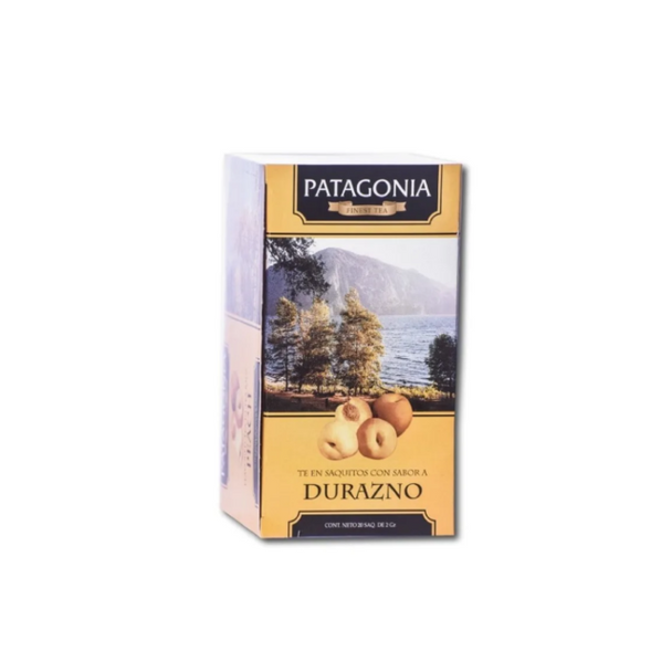 Patagonia Finest Tea Durazno Peach Flavor (box of 20 bags)