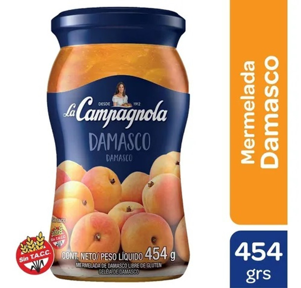 Mermelada de Damasco Clásica La Campagnola, 454 g / 1 lb 