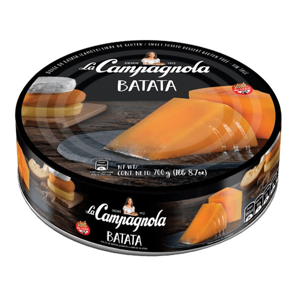 Jalea de batata La Campagnola Dulce de Batata con sutil vainilla, lata de 700 g / 1.54 lb