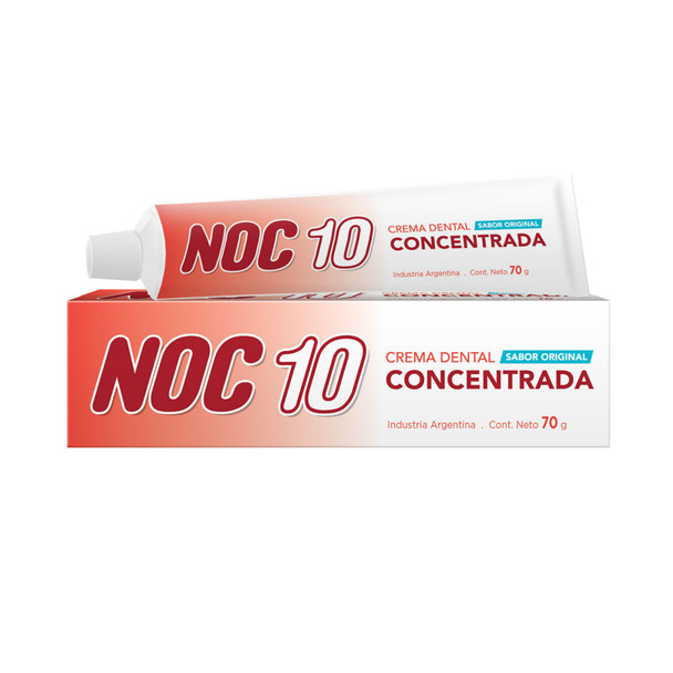 NOC10 Crema Dental Concentrada, 70 g / 2.5 oz