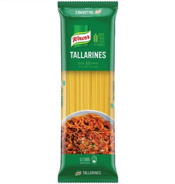 Knorr Fideos Tallarines Classic Long Noodles, 500 g / 1.1 lb (pack of 3)