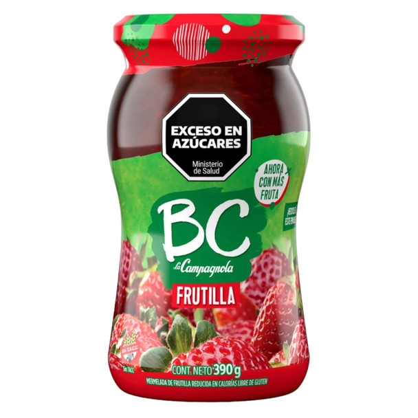 BC La Campagnola Mermelada De Frutilla Marmalade Strawberry Jam, 390 g / 13.75 oz