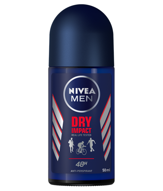Nivea Men Sensitive Protect Roll On Antiperspirant & Deodorant 48 Hour Protection - Alcohol Free, 50 ml / 1.69 fl oz 
