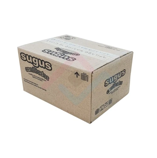 Sugus Confitados Hard Candy with Soft Interior Wholesale Bulk Box, 50 g / 1.8 oz box (box of 30)
