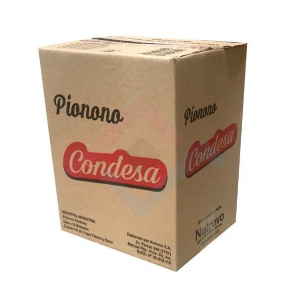 Condesa Pionono Clásico Classic Argentinian Perfect For Desserts, Dulce De Leche Roll & Salty Food Wholesale Bulk Box, 150 g / 5.3 oz (12 count per box)
