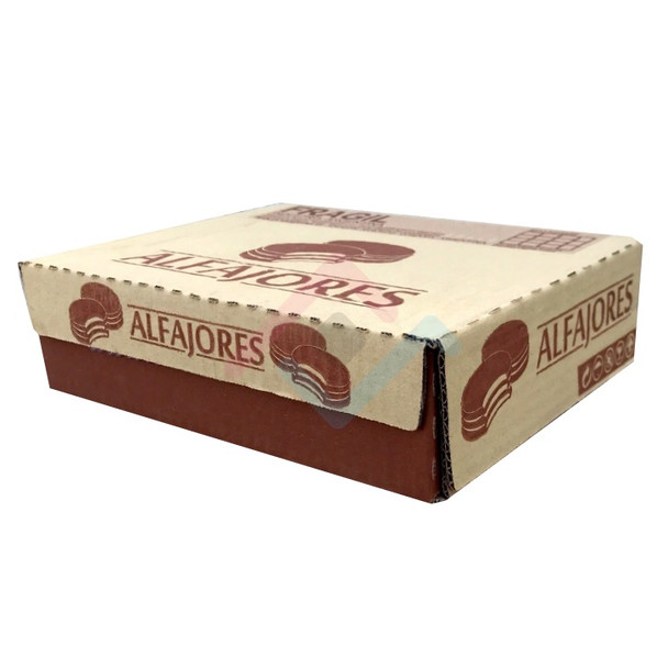 Blanco y Negro Triple Alfajor White Chocolate with Dulce de Leche & Vanilla Wholesale Bulk Box, 73.5 g / 2.6 oz (21 count per box)