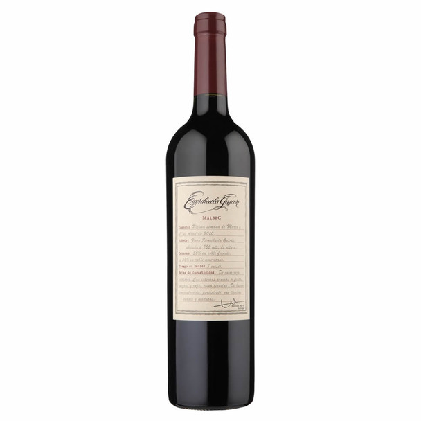Escorihuela Gascón Vino Tinto Malbec 2018 Red Wine from Mendoza, Argentina - ABV 13.9 % (750 ml / 25.4 fl oz)