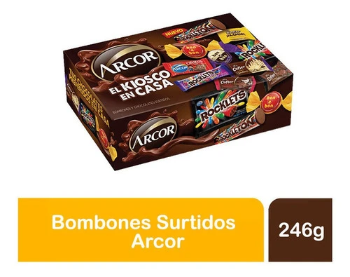 Arcor Bombones & Chocolates Surtidos Assorted Arcor Chocolate Bites, 246 g / 8.7 oz
