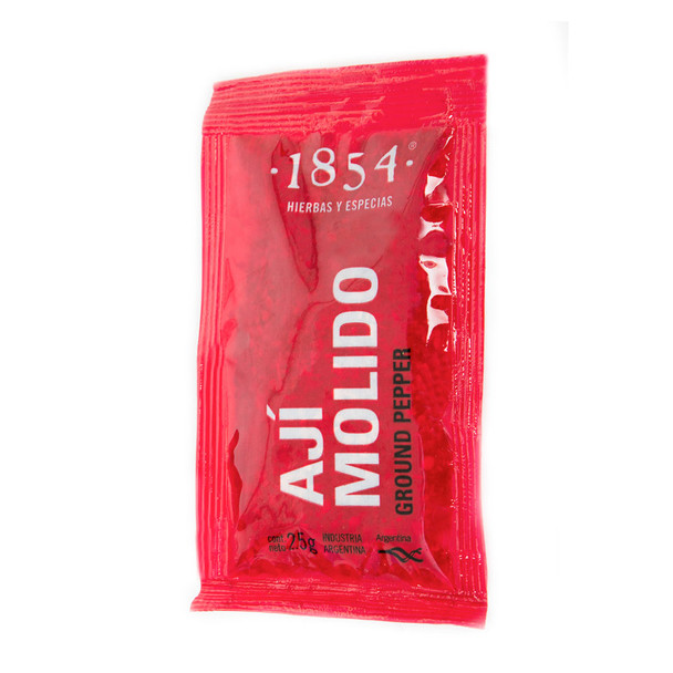 1854 Hierbas & Especias Ají Molido Ground Chile Spice, 25 g / 0.88 oz pouch (pack of 3)