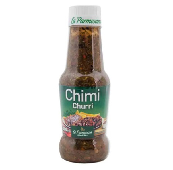 La Parmesana Chimichurri Classic Argentinian Sauce Wholesale Bulk Pack, 300 g / 10.6 oz ea (pack of 12 bottles)