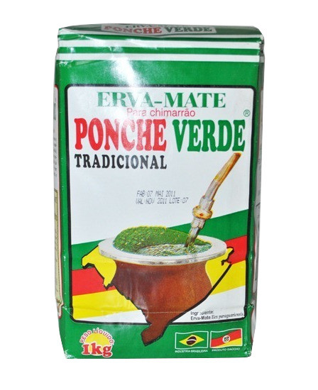 Ponche Verde Erva-Mate for Chimarrão (1 kg / 2.2 lb)