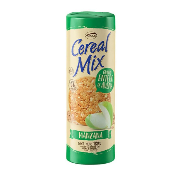 Cereal Mix Galletas Avena y Manzana Sweet Oats & Apple Cookies, 180 g / 6.34 oz (pack of 3)