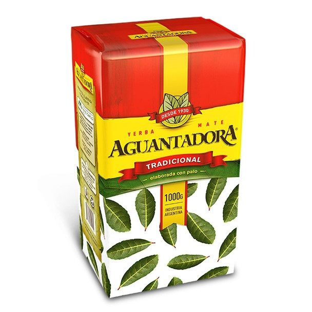 Aguantadora Yerba Mate Traditional Bold Brew from Monte Carlo Cooperative (1 kg / 2.2 lb)